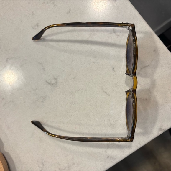 Ray Ban polarized round tort sunglasses main image 8